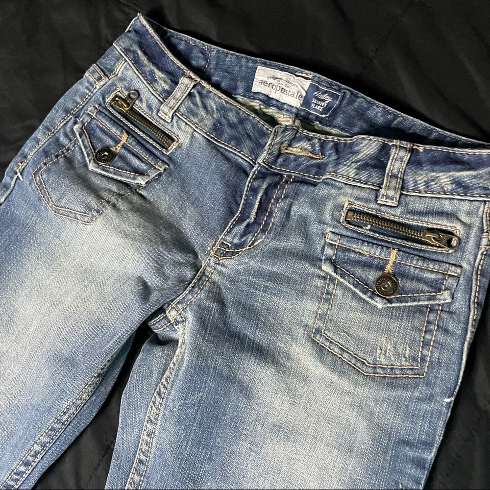 Y2k Aeropostale low rise  flare jeans 00